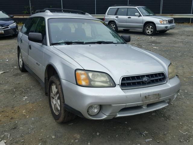 4S3BH675247614759 - 2004 SUBARU LEGACY OUT SILVER photo 1