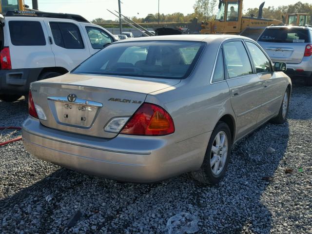 4T1BF28B2YU023014 - 2000 TOYOTA AVALON GOLD photo 4