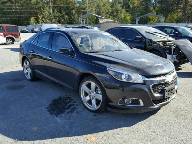 1G11G5SX1FF276189 - 2015 CHEVROLET MALIBU LTZ BLACK photo 1