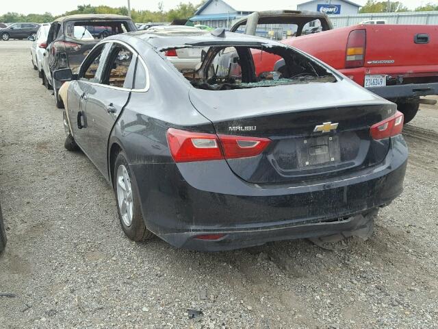 1G1ZC5ST4GF291430 - 2016 CHEVROLET MALIBU LS 烧焦的 照片 3