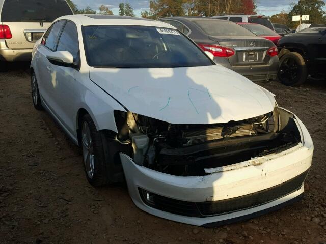 3VW4S7AJ3FM254946 - 2015 VOLKSWAGEN JETTA GLI WHITE photo 1