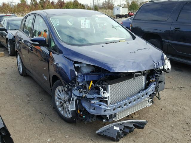 1FADP5EU5HL109592 - 2017 FORD C-MAX BLUE photo 1