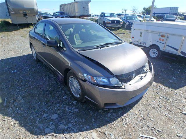 2HGFA16489H032986 - 2009 HONDA CIVIC DX-G GRAY photo 1