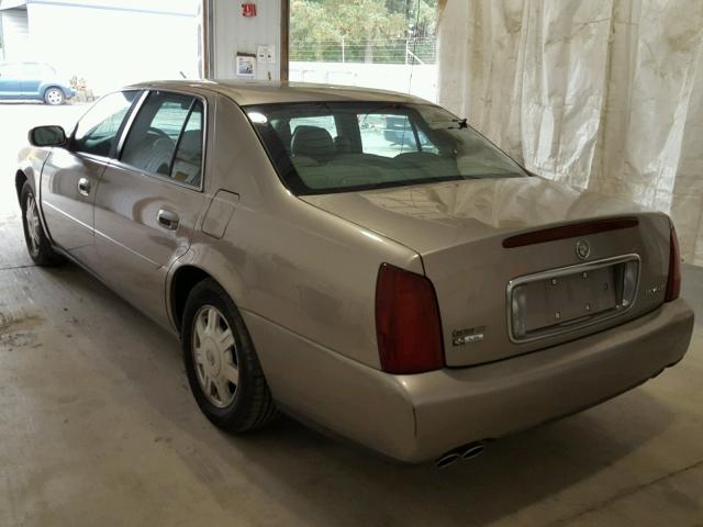 1G6KD54Y44U166386 - 2004 CADILLAC DEVILLE GOLD photo 3