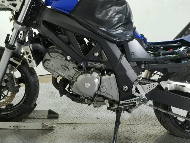 JS1VP53A272104730 - 2007 SUZUKI SV650 BLUE photo 12