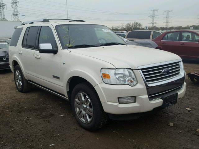 1FMEU75828UA43546 - 2008 FORD EXPLORER WHITE photo 1