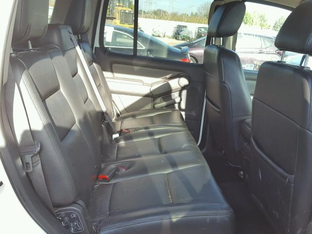 1FMEU75828UA43546 - 2008 FORD EXPLORER WHITE photo 6