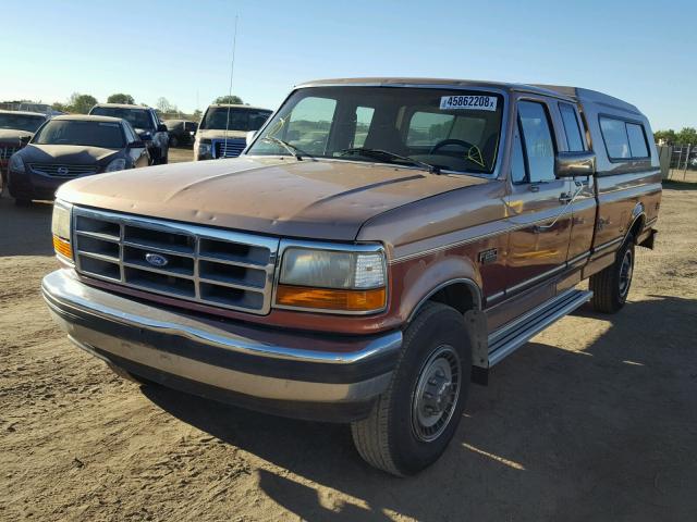 1FTHX25H3RKC06942 - 1994 FORD F250 GOLD photo 2