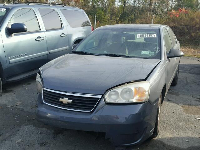 1G1ZS58F78F102341 - 2008 CHEVROLET MALIBU LS გრაფიტი ფოტო 2