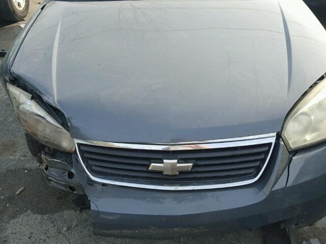 1G1ZS58F78F102341 - 2008 CHEVROLET MALIBU LS გრაფიტი ფოტო 7