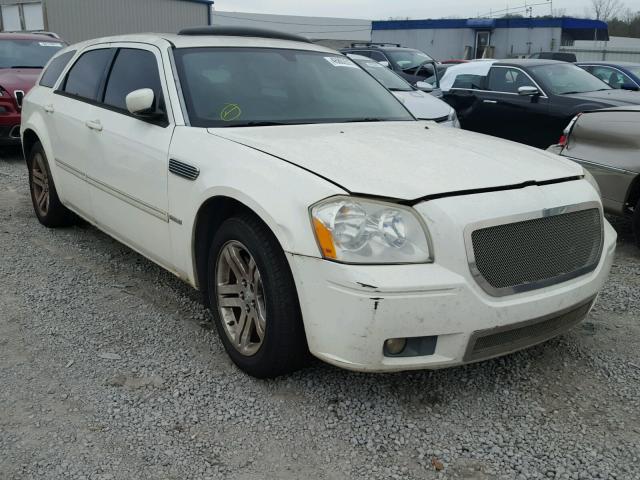 2D8GV57236H276781 - 2006 DODGE MAGNUM WHITE photo 1