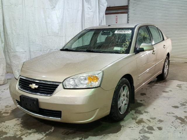 1G1ZT51826F145815 - 2006 CHEVROLET MALIBU TAN photo 2