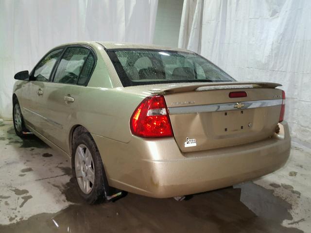 1G1ZT51826F145815 - 2006 CHEVROLET MALIBU TAN photo 3