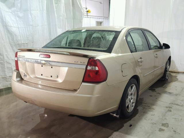 1G1ZT51826F145815 - 2006 CHEVROLET MALIBU TAN photo 4