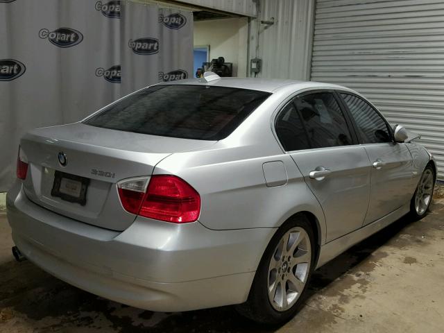 WBAVB33526KS33896 - 2006 BMW 330 I SILVER photo 4