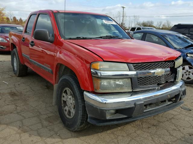 1GCDT136248162279 - 2004 CHEVROLET COLORADO RED photo 1