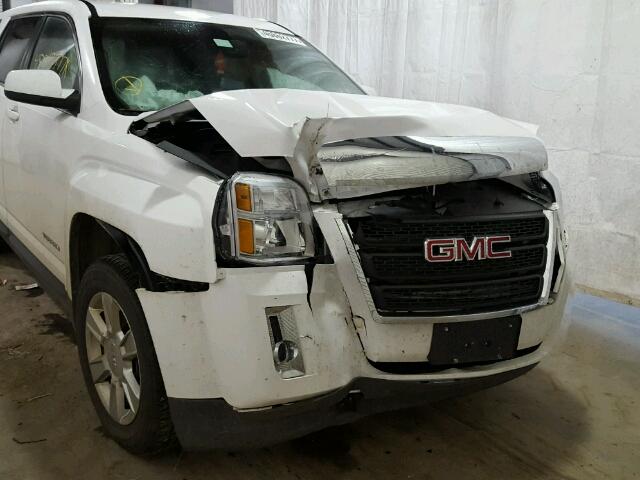 2CTFLCEW7A6384131 - 2010 GMC TERRAIN SL WHITE photo 9