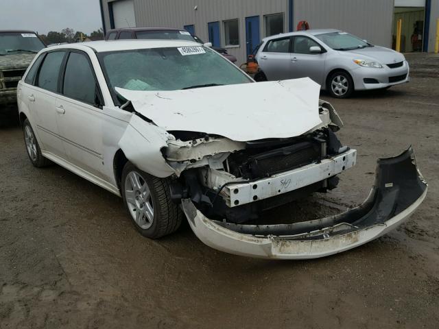 1G1ZT61826F134741 - 2006 CHEVROLET MALIBU MAX WHITE photo 1