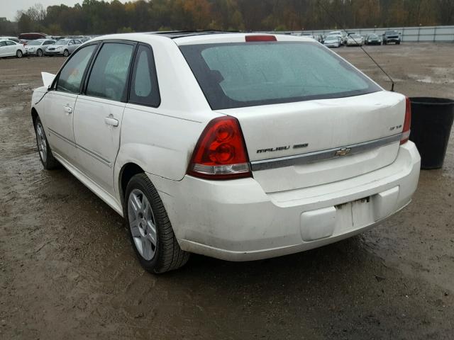 1G1ZT61826F134741 - 2006 CHEVROLET MALIBU MAX 白色 照片 3