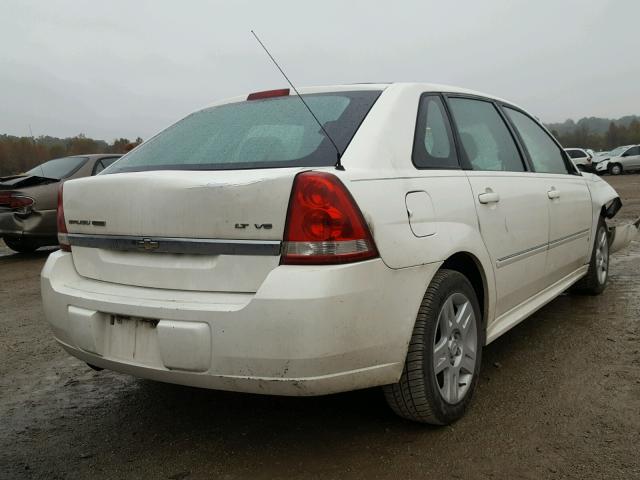 1G1ZT61826F134741 - 2006 CHEVROLET MALIBU MAX WHITE photo 4