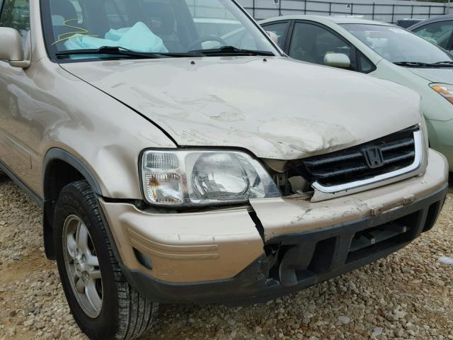 JHLRD18741C030303 - 2001 HONDA CR-V SE GOLD photo 9