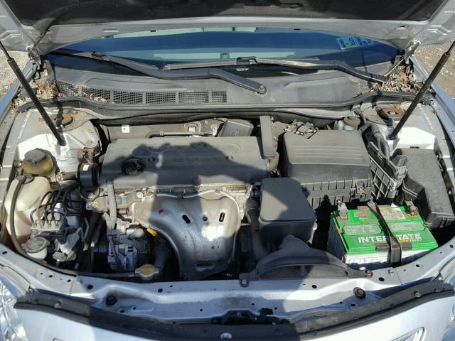 4T1BE46K99U413417 - 2009 TOYOTA CAMRY BASE ვერცხლისფერი ფოტო 7