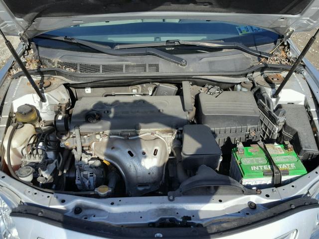 4T1BE46K99U413417 - 2009 TOYOTA CAMRY BASE SILVER photo 7