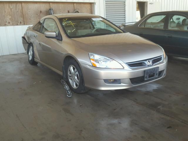 1HGCM72787A012357 - 2007 HONDA ACCORD EX SILVER photo 1