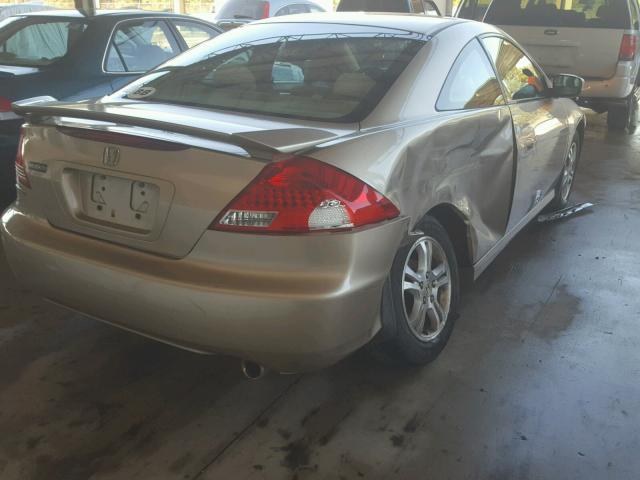 1HGCM72787A012357 - 2007 HONDA ACCORD EX SILVER photo 4