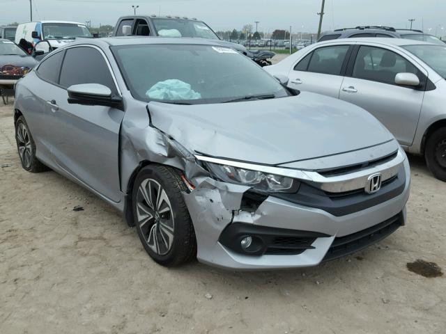 2HGFC3B38GH357461 - 2016 HONDA CIVIC EX ნაცრისფერი ფოტო 1