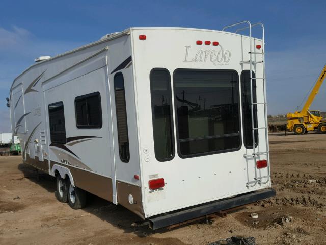 4YDF320277L603323 - 2007 KEYSTONE LAREDO WHITE photo 3