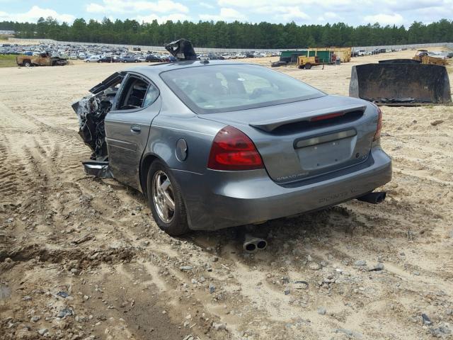 2G2WS522341267258 - 2004 PONTIAC GRAND PRIX ვერცხლისფერი ფოტო 3