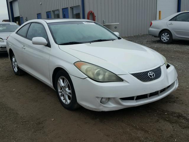 4T1CE38P26U619584 - 2006 TOYOTA CAMRY SOLA WHITE photo 1