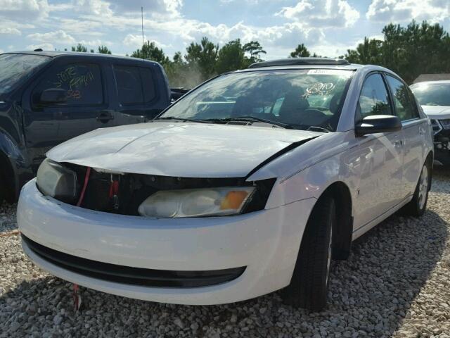 1G8AZ52F14Z216640 - 2004 SATURN ION LEVEL WHITE photo 2