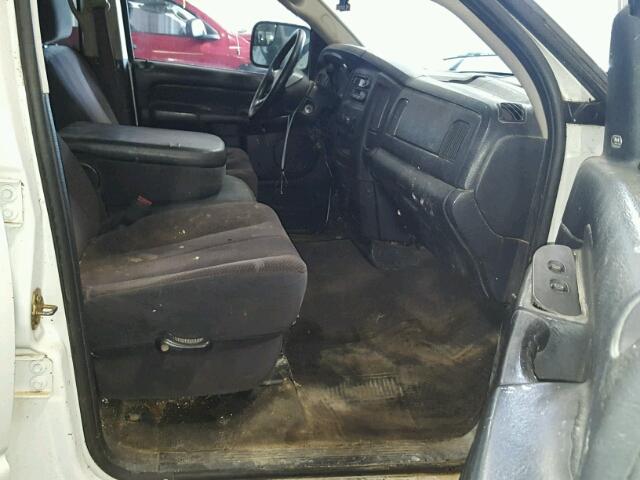 3D7KA28663G742841 - 2003 DODGE RAM 2500 S WHITE photo 5