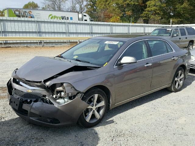 1G1ZC5E02CF181259 - 2012 CHEVROLET MALIBU 1LT BROWN photo 2