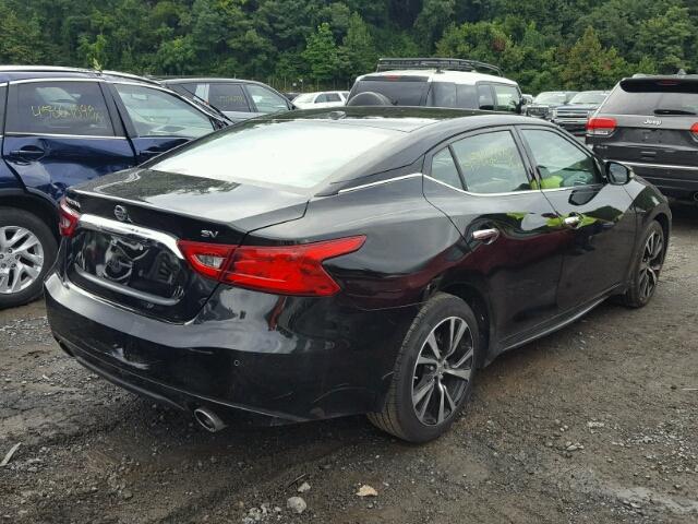 1N4AA6AP7HC450647 - 2017 NISSAN MAXIMA 3.5 BLACK photo 4