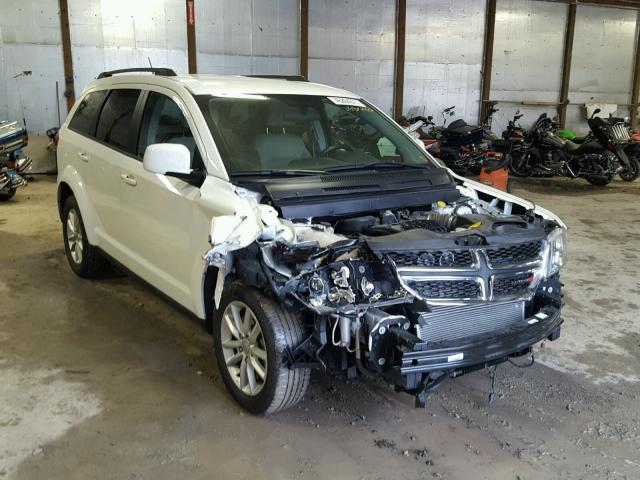 3C4PDCBG4FT644384 - 2015 DODGE JOURNEY WHITE photo 1