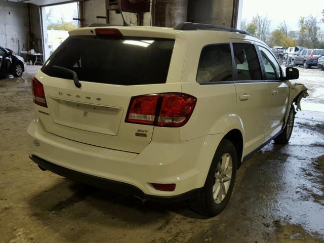 3C4PDCBG4FT644384 - 2015 DODGE JOURNEY WHITE photo 4