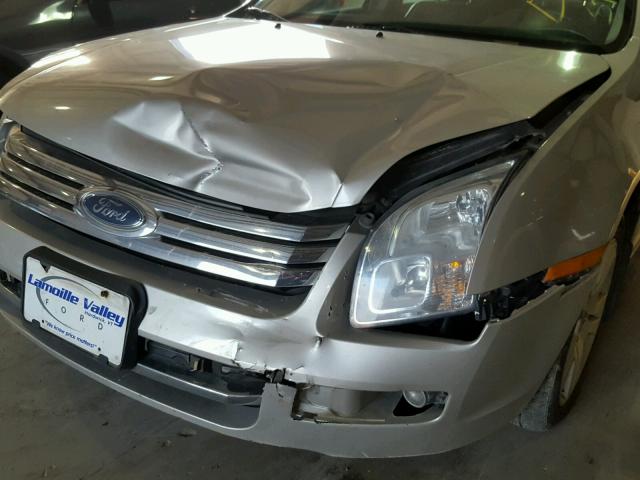 3FAHP02147R171645 - 2007 FORD FUSION SEL GRAY photo 9