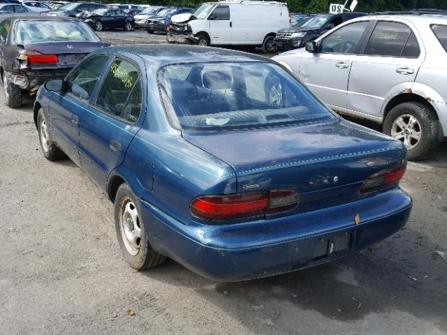1Y1SK5364PZ057609 - 1993 GEO PRIZM BASE GREEN photo 3