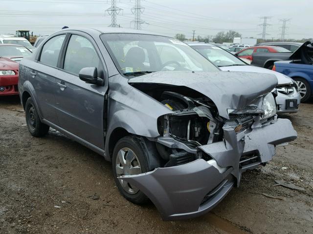 KL1TD5DE2BB259351 - 2011 CHEVROLET AVEO LS 灰色 照片 1