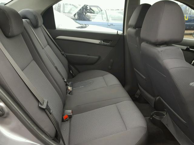 KL1TD5DE2BB259351 - 2011 CHEVROLET AVEO LS 灰色 照片 6