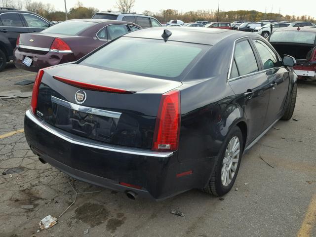 1G6DE5EG1A0138947 - 2010 CADILLAC CTS BLACK photo 4