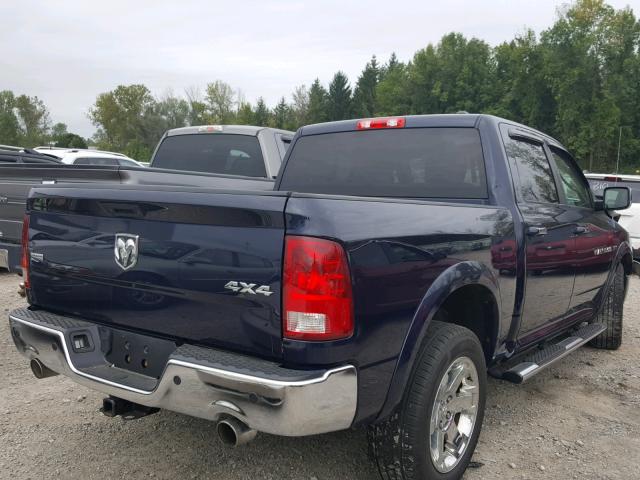 1C6RD7NT4CS218305 - 2012 DODGE RAM 1500 L BLUE photo 4