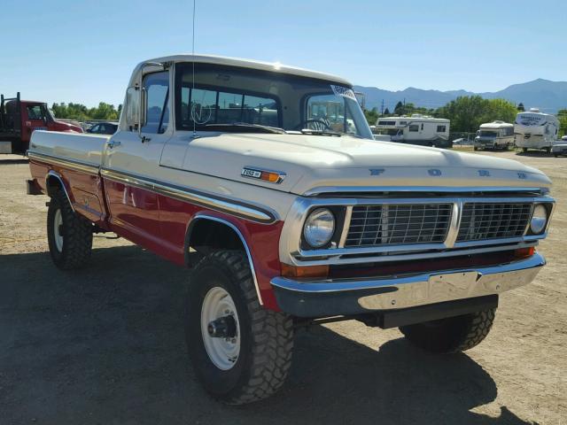 F25HRG98410 - 1970 FORD F250 RED photo 1