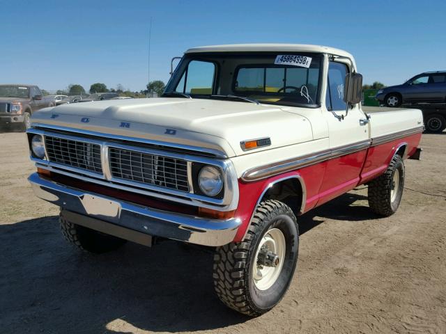F25HRG98410 - 1970 FORD F250 RED photo 2