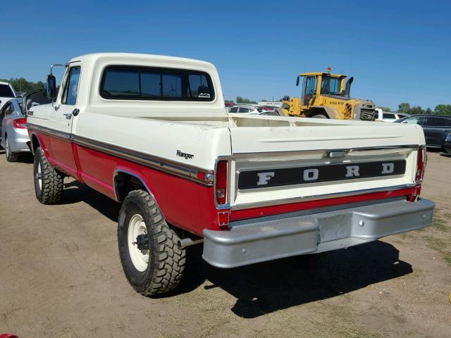 F25HRG98410 - 1970 FORD F250 RED photo 3
