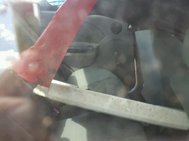 KL1TD52615B427206 - 2005 CHEVROLET AVEO BASE Қызыл фото 6