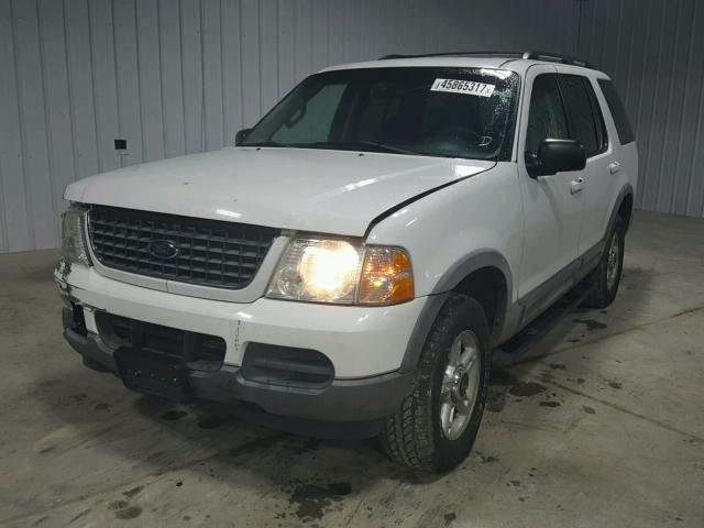 1FMZU83K33UA44364 - 2003 FORD EXPLORER X WHITE photo 2